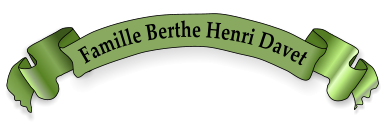 Famille Berthe Henri Davet