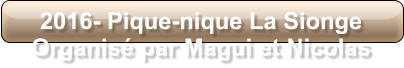 2016- Pique-nique La Sionge Organisé par Magui et Nicolas